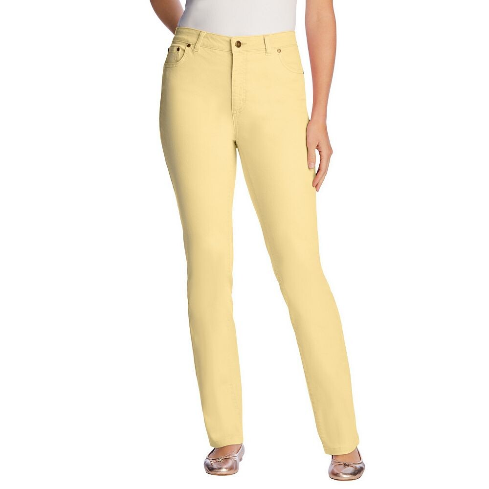 Женщина в женских эластичных джинсах прямого кроя больших размеров для высоких размеров Woman Within, цвет Banana
Женщина в женских эластичных джинсах прямого кроя больших размеров для высоких размеров Woman Within, цвет Banana