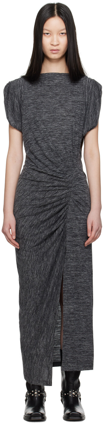 Серое платье-миди Isabella Isabel Marant Etoile
Серое платье-миди Isabella Isabel Marant Etoile