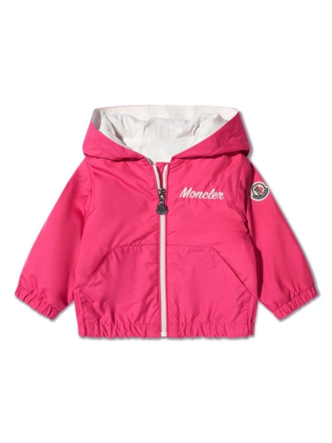 Moncler Enfant куртка с капюшоном, розовый
Moncler Enfant куртка с капюшоном, розовый