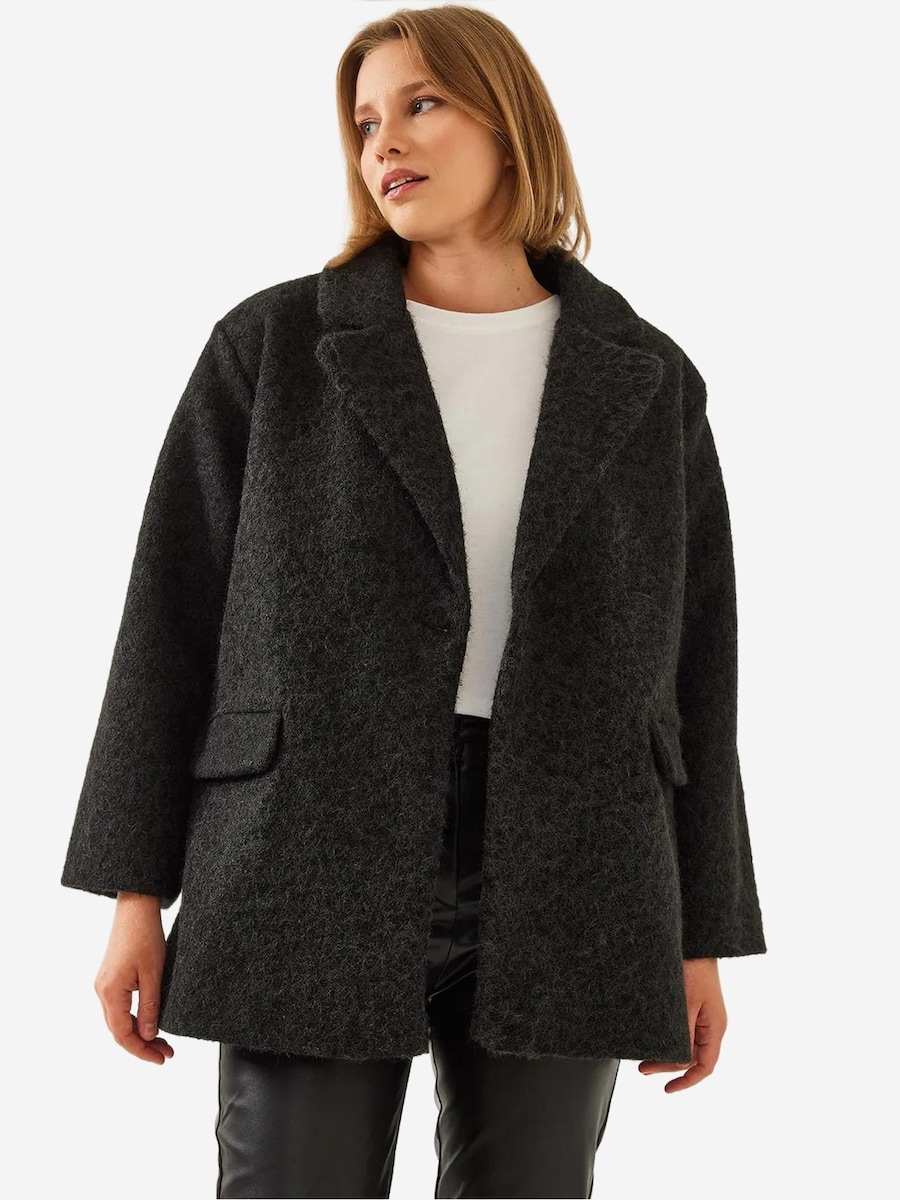 Пальто межсезонное Bianco Lucci, черный
Пальто межсезонное Bianco Lucci, черный