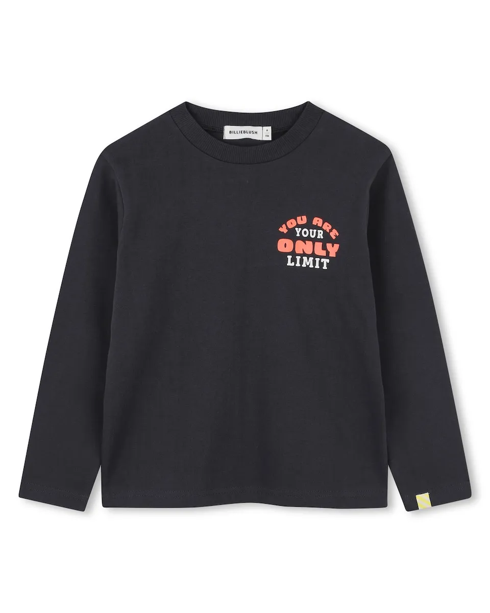 Детская футболка с длинным рукавом 100% хлопок Billieblush, черный
Детская футболка с длинным рукавом 100% хлопок Billieblush, черный