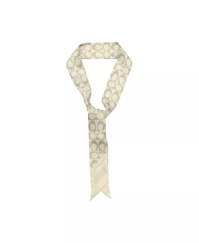 Текстурированный шейный платок из шелка с фирменным принтом COACH, мультиколор
Текстурированный шейный платок из шелка с фирменным принтом COACH, мультиколор