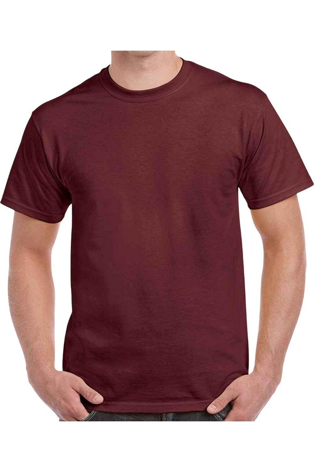 Футболка Gildan Heavy Cotton с короткими рукавами, бордовый
Футболка Gildan Heavy Cotton с короткими рукавами, бордовый