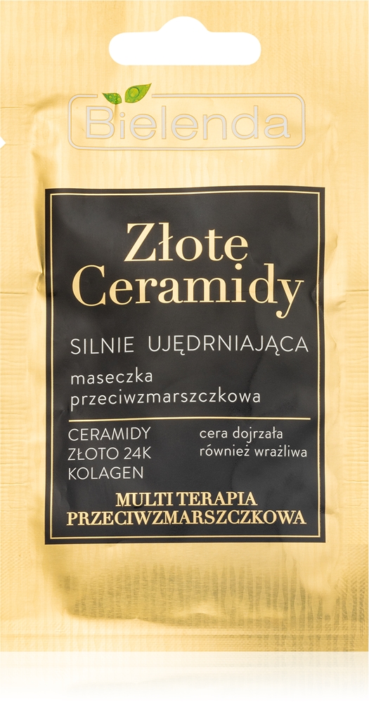 Антивозрастная маска для лица Golden Ceramides с керамидами Bielenda, 1 шт
Антивозрастная маска для лица Golden Ceramides с керамидами Bielenda, 1 шт