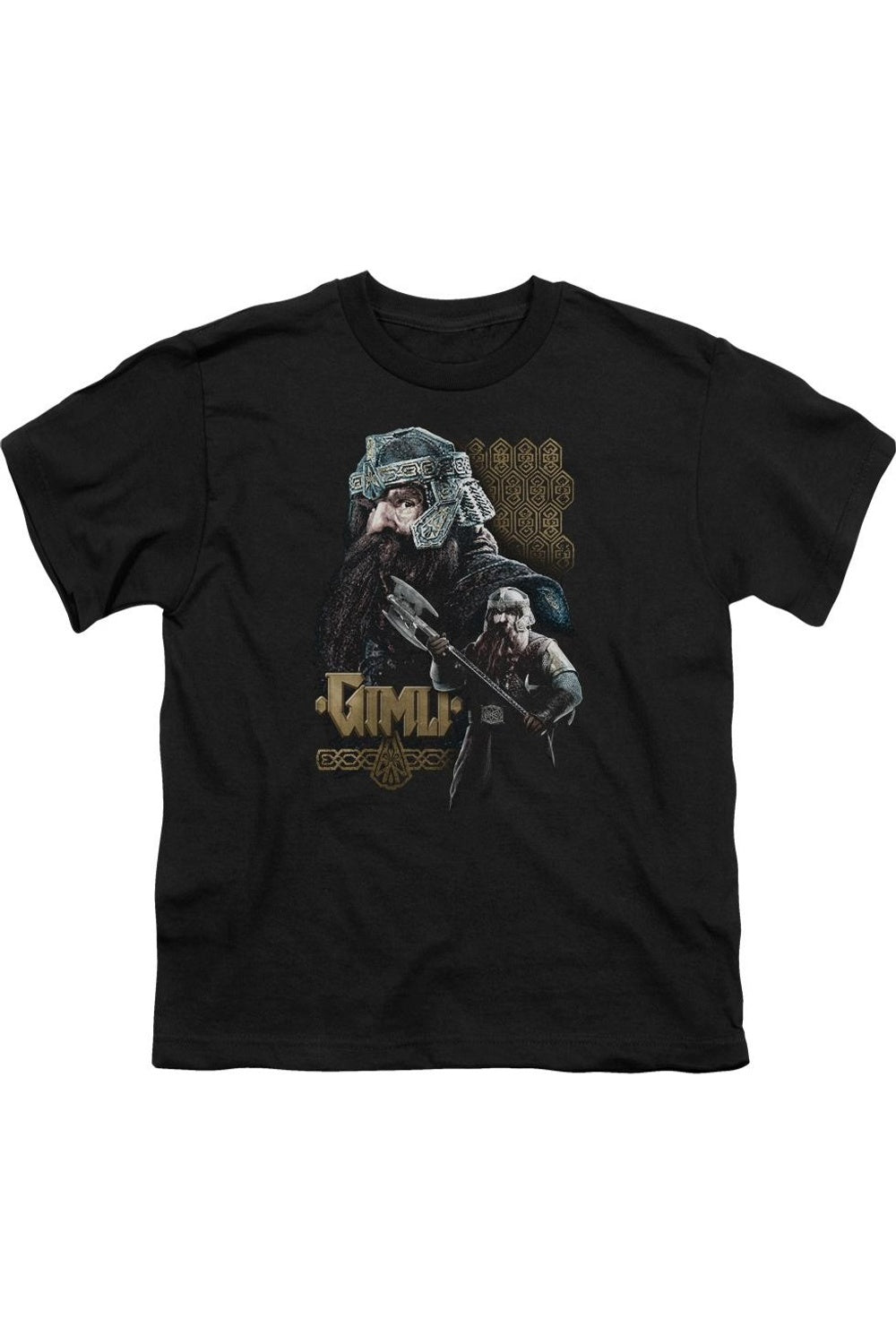 Футболка с коротким рукавом для детей "Властелин Колец" Гимли Gildan, черный
Футболка с коротким рукавом для детей "Властелин Колец" Гимли Gildan, черный