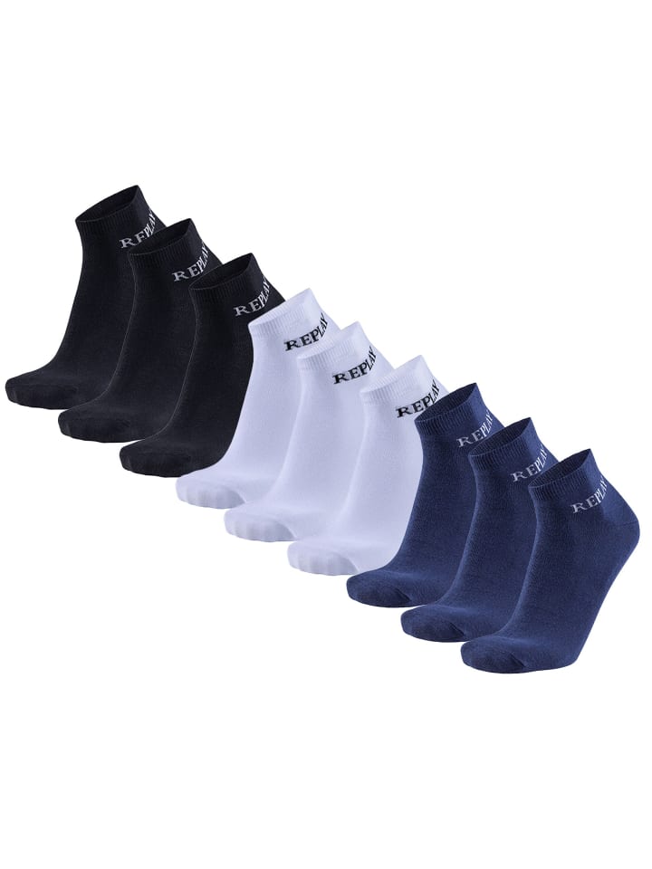 Носки Replay, цвет schwarz/weiß/dunkelblau
Носки Replay, цвет schwarz/weiß/dunkelblau
