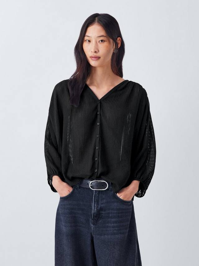 Рубашка Katya в полоску AND/OR, Black
Рубашка Katya в полоску AND/OR, Black