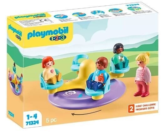 Набор с фигурками 1.2.3 71324 Карусель с цифрами Playmobil
Набор с фигурками 1.2.3 71324 Карусель с цифрами Playmobil