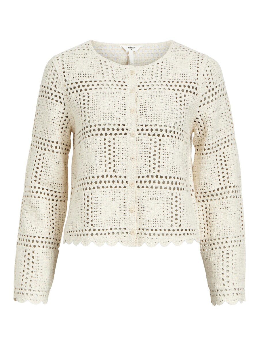 Вязаный кардиган OBJECT, экрю
Вязаный кардиган OBJECT, экрю