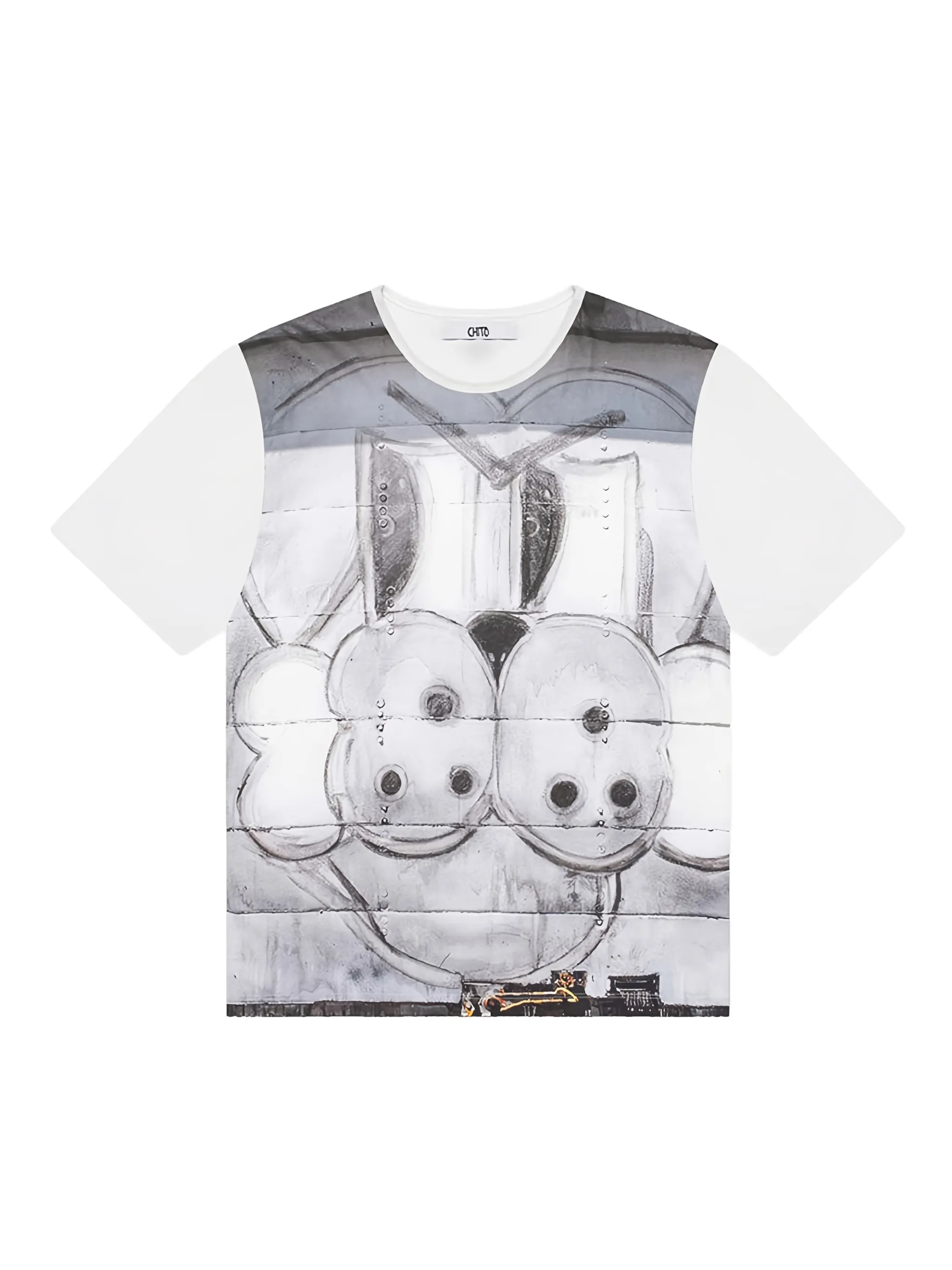 Футболка с графическим принтом "Пыль" Chito, белый
Футболка с графическим принтом "Пыль" Chito, белый