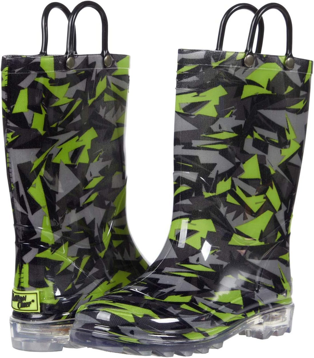 Детские водонепроницаемые светящиеся резиновые сапоги Western Chief с ручками для удобного надевания и снятия для мальчиков и девочек, мультиколор
Детские водонепроницаемые светящиеся резиновые сапоги Western Chief с ручками для удобного надевания и снятия для мальчиков и девочек, мультиколор