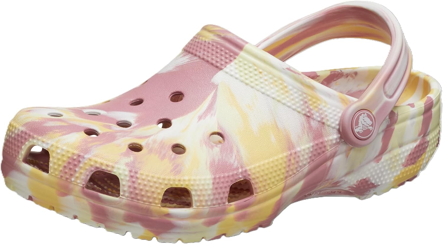 Сабо Унисекс Классические мраморные кломпы с эффектом тай-дай Crocs, Daylily/Multi
Сабо Унисекс Классические мраморные кломпы с эффектом тай-дай Crocs, Daylily/Multi