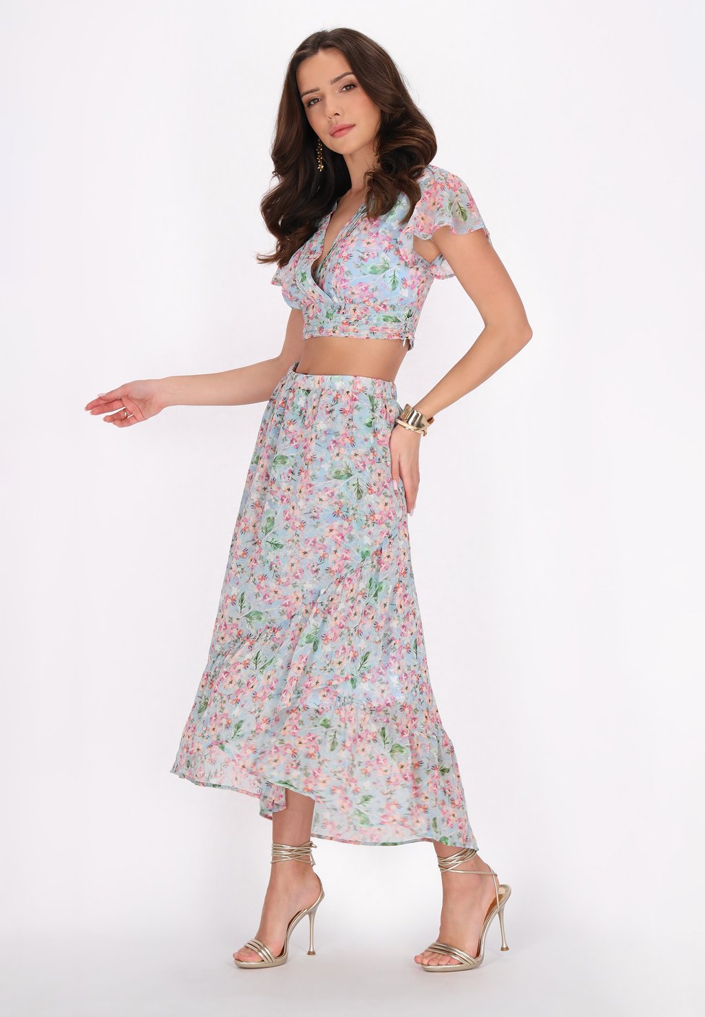 Юбка макси faina, светло-голубой
Юбка макси faina, светло-голубой