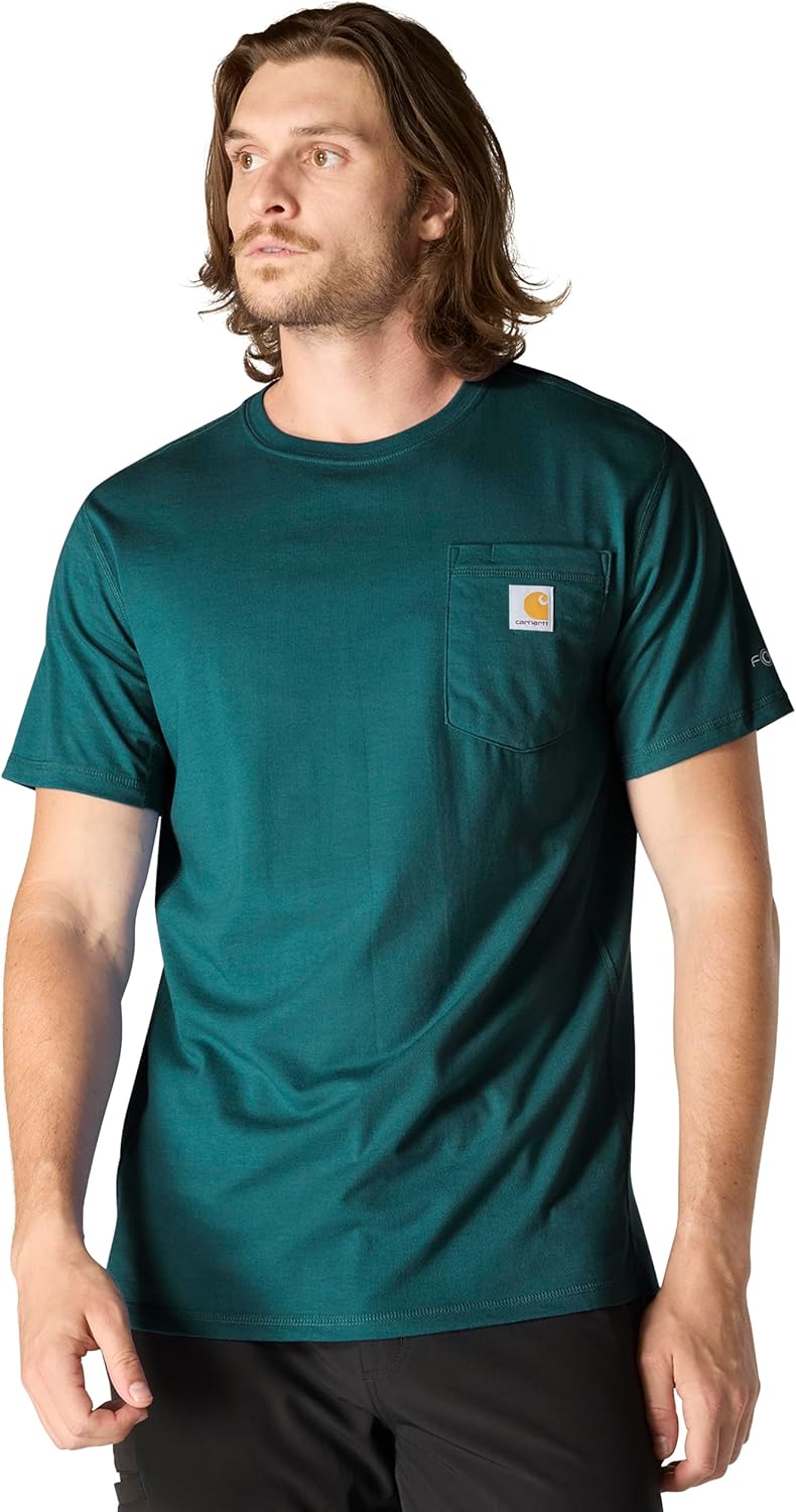 Carhartt мужская футболка с карманом Force Relaxed Fit Midweight с коротким рукавом, Greenstone, Зеленый, Carhartt мужская футболка с карманом Force Relaxed Fit Midweight с коротким рукавом, Greenstone
Carhartt мужская футболка с карманом Force Relaxed Fit Midweight с коротким рукавом, Greenstone, Зеленый, Carhartt мужская футболка с карманом Force Relaxed Fit Midweight с коротким рукавом, Greenstone
