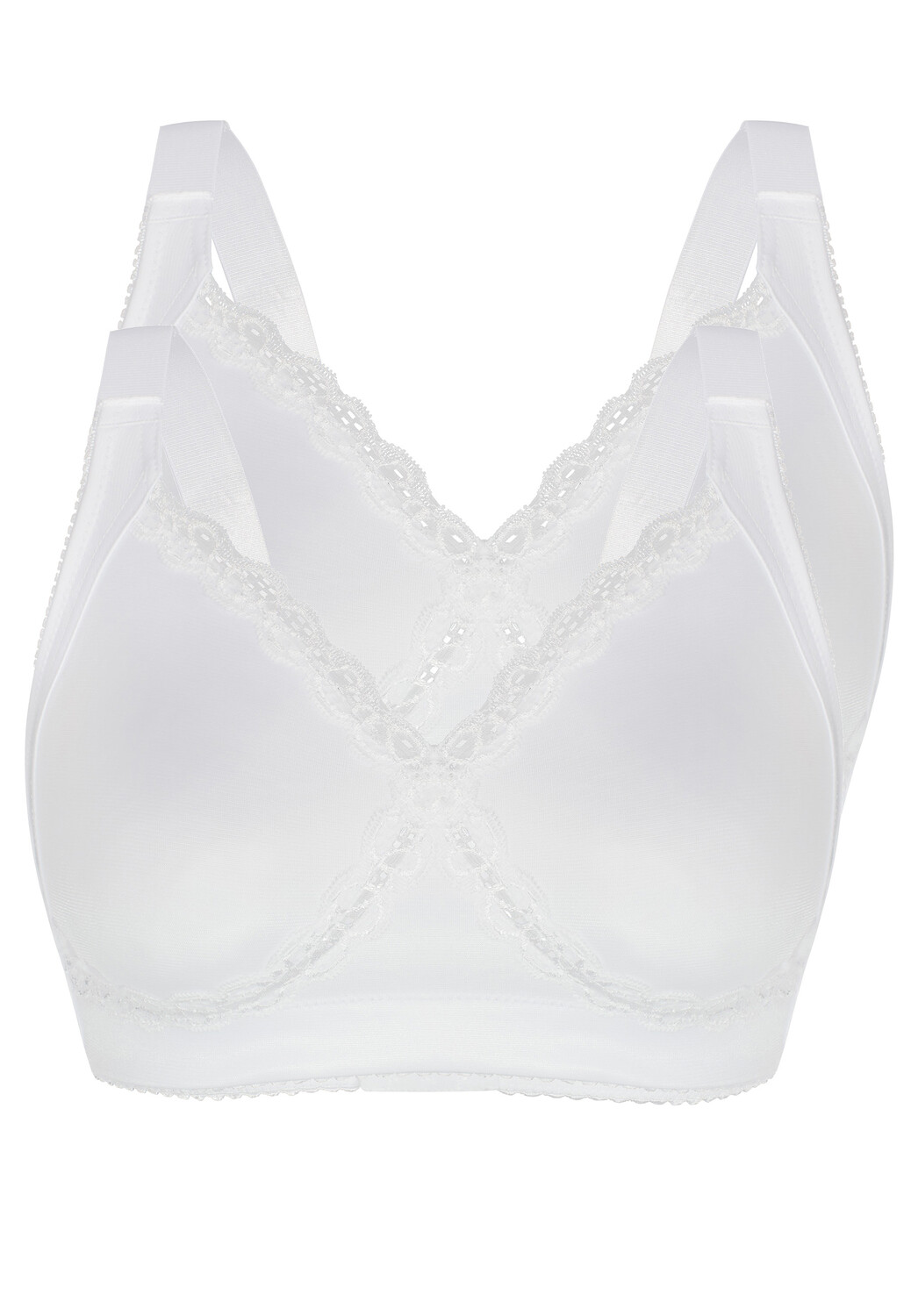 Бюстгальтер без косточек Sassa Soft BH Minimizer 2er Pack, белый
Бюстгальтер без косточек Sassa Soft BH Minimizer 2er Pack, белый