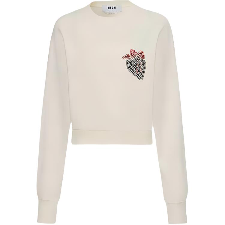 MSGM Свитшот женский кремовый, Бежевый, MSGM Свитшот женский кремовый
MSGM Свитшот женский кремовый, Бежевый, MSGM Свитшот женский кремовый