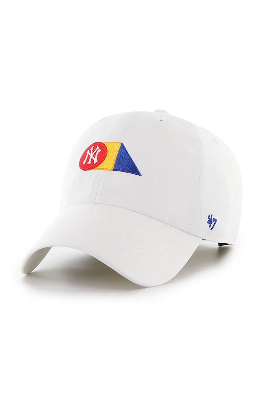 Бейсболка с козырьком хлопковая MLB New York Yankees 47 Brand, белый
Бейсболка с козырьком хлопковая MLB New York Yankees 47 Brand, белый