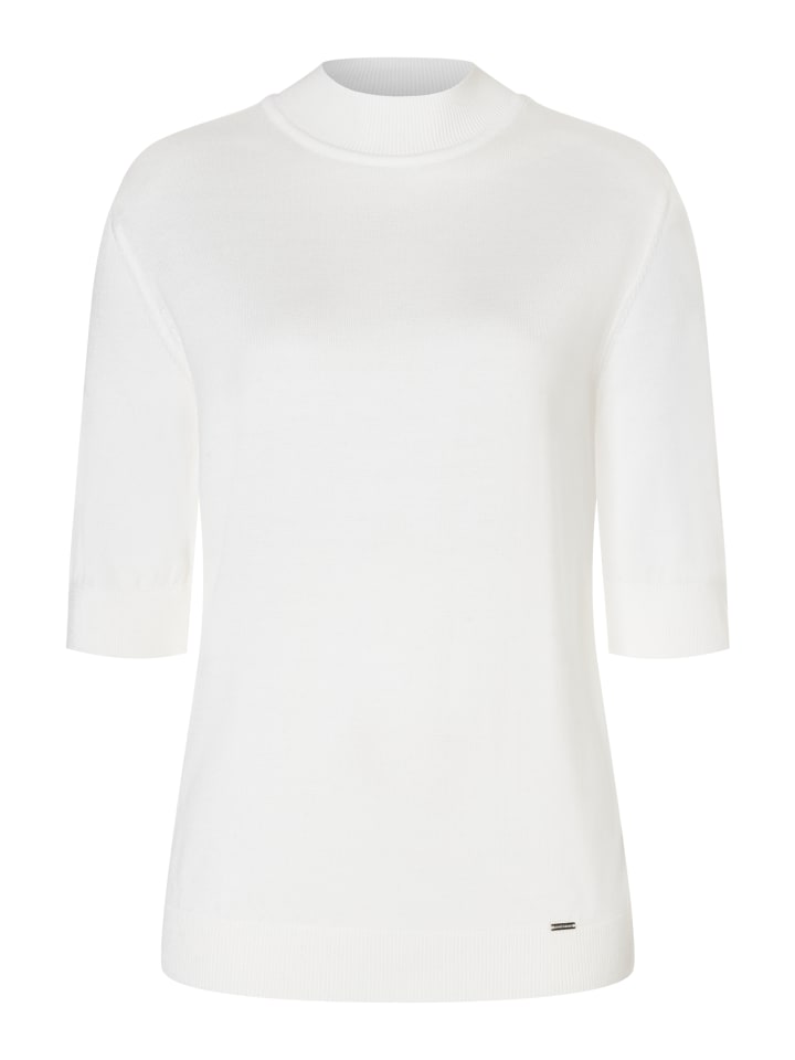 Вискозный свитер тонкой вязки в оттенке белого More & More
Вискозный свитер тонкой вязки в оттенке белого More & More