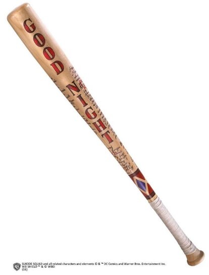 Точная копия бейсбольной биты Харли Квинн из DC Suicide Squad Grupo Erik
Точная копия бейсбольной биты Харли Квинн из DC Suicide Squad Grupo Erik