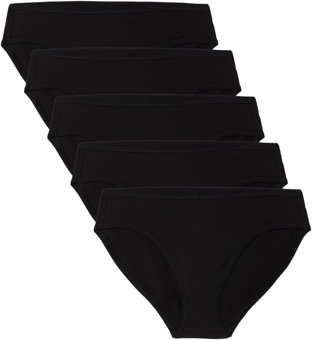 Женские повседневные бикини классического кроя, комплект из 5 купальников PACT, Black
Женские повседневные бикини классического кроя, комплект из 5 купальников PACT, Black