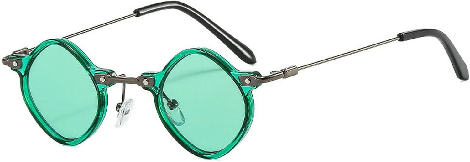 Солнцезащитные очки COTIA Retro Polygon Small Square для женщин, модные, с прозрачными линзами цвета океана, защита от УФ-излучения UV400, для мужчин, в стиле панк, Green
Солнцезащитные очки COTIA Retro Polygon Small Square для женщин, модные, с прозрачными линзами цвета океана, защита от УФ-излучения UV400, для мужчин, в стиле панк, Green