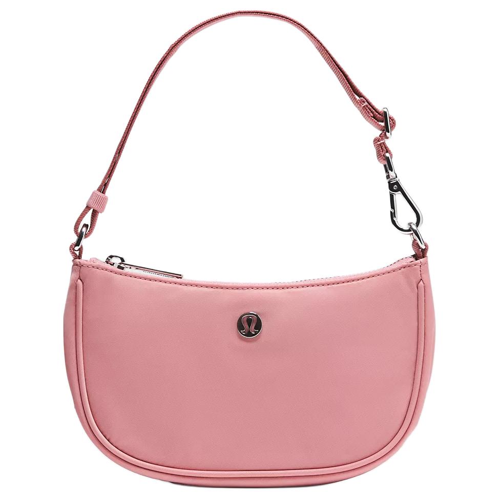 Lululemon Нейлоновая мини-сумка через плечо женская розовая, Pink
Lululemon Нейлоновая мини-сумка через плечо женская розовая, Pink
