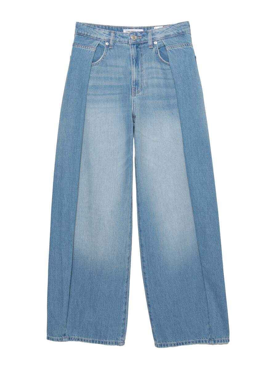 Мешковатые плиссированные джинсы Pull&Bear, Blue Denim
Мешковатые плиссированные джинсы Pull&Bear, Blue Denim