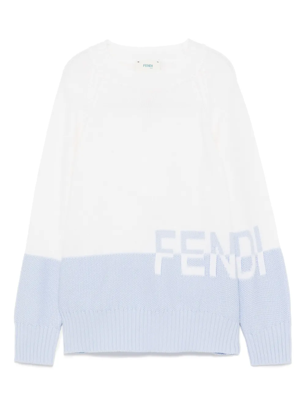 Свитер с логотипом FENDI KIDS, нейтральный
Свитер с логотипом FENDI KIDS, нейтральный