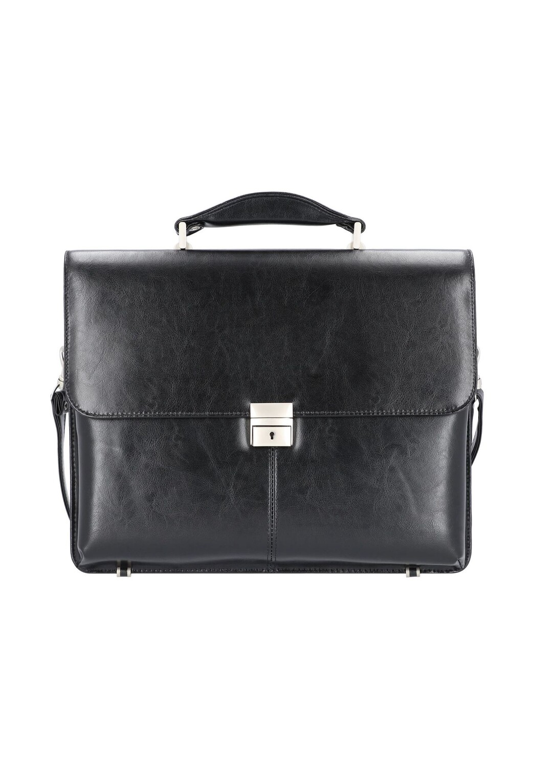 Кожаный портфель Faenza 40 см с отделением для ноутбука Alassio, черный
Кожаный портфель Faenza 40 см с отделением для ноутбука Alassio, черный