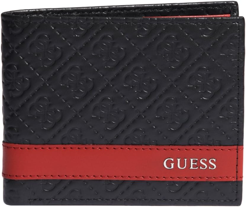 Кошелек GUESS Mesa Double Billfold, Black/Red
Кошелек GUESS Mesa Double Billfold, Black/Red