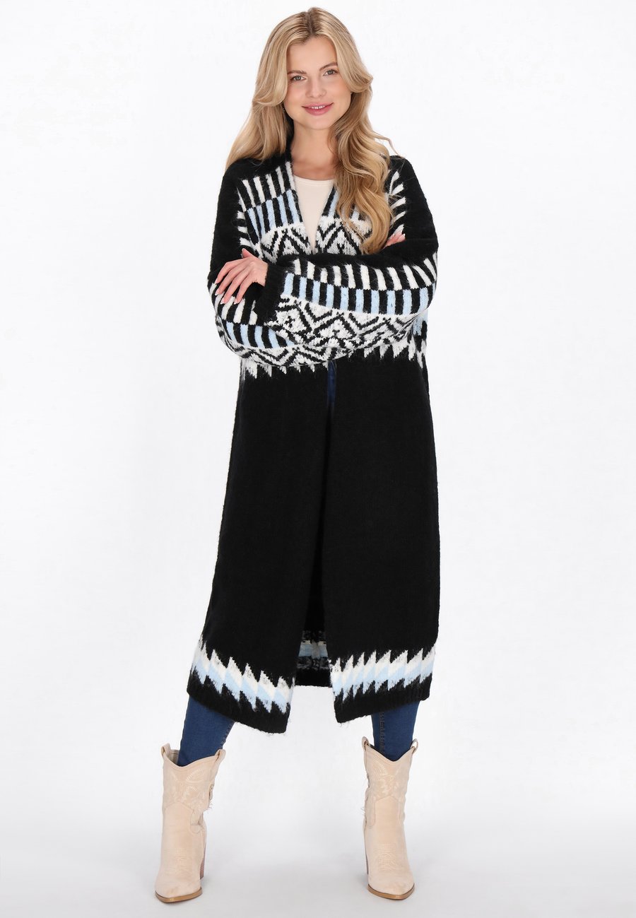 Кардиган usha Cardigan, Black Multicolor/Black
Кардиган usha Cardigan, Black Multicolor/Black