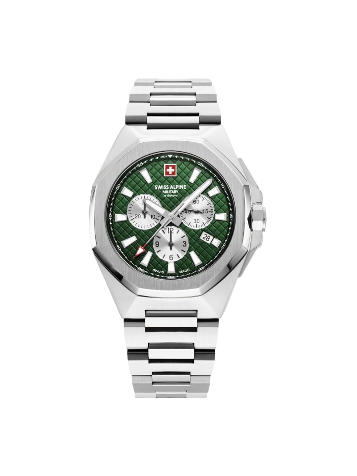 Swiss Military Кварцевые часы 7005.9134SAM серебристого цвета
Swiss Military Кварцевые часы 7005.9134SAM серебристого цвета