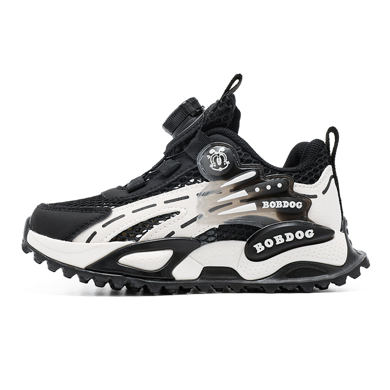 Нескользящие, дышащие, легкие, амортизирующие, низкие, детские, повседневные кроссовки для детей BOBDOG, черный/бежевый 
Нескользящие, дышащие, легкие, амортизирующие, низкие, детские, повседневные кроссовки для детей BOBDOG, черный/бежевый