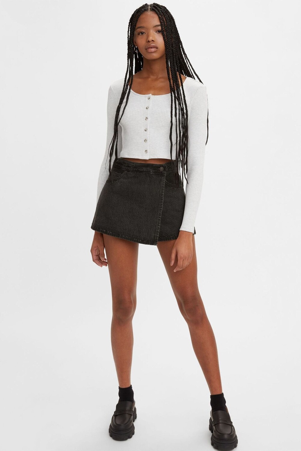 Джинсовая юбка и брюки Levi'S, черный
Джинсовая юбка и брюки Levi'S, черный