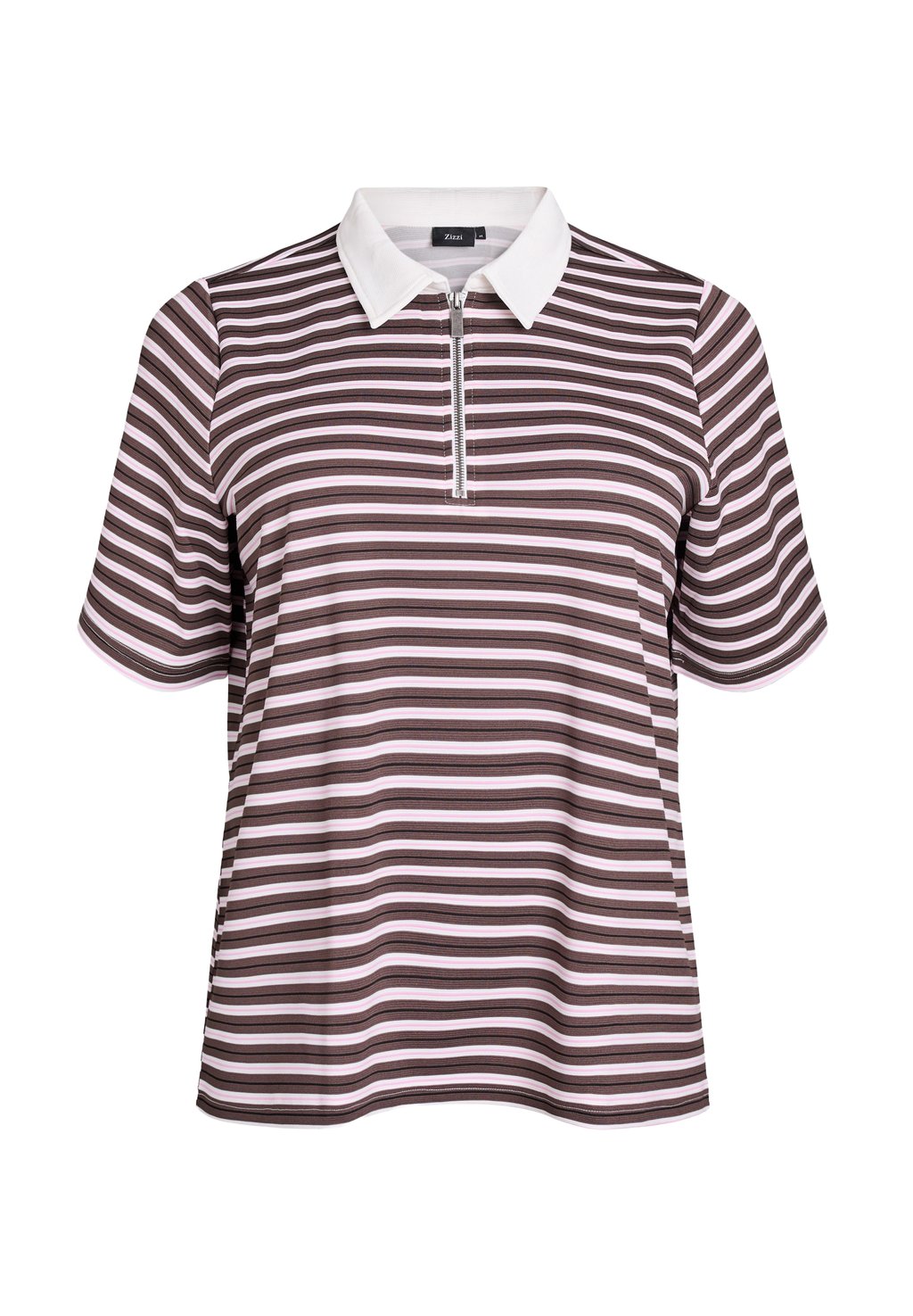 Рубашка поло KURZÄRMELIGES MIT STREIFEN Zizzi, цвет S White C Brown Zip
Рубашка поло KURZÄRMELIGES MIT STREIFEN Zizzi, цвет S White C Brown Zip