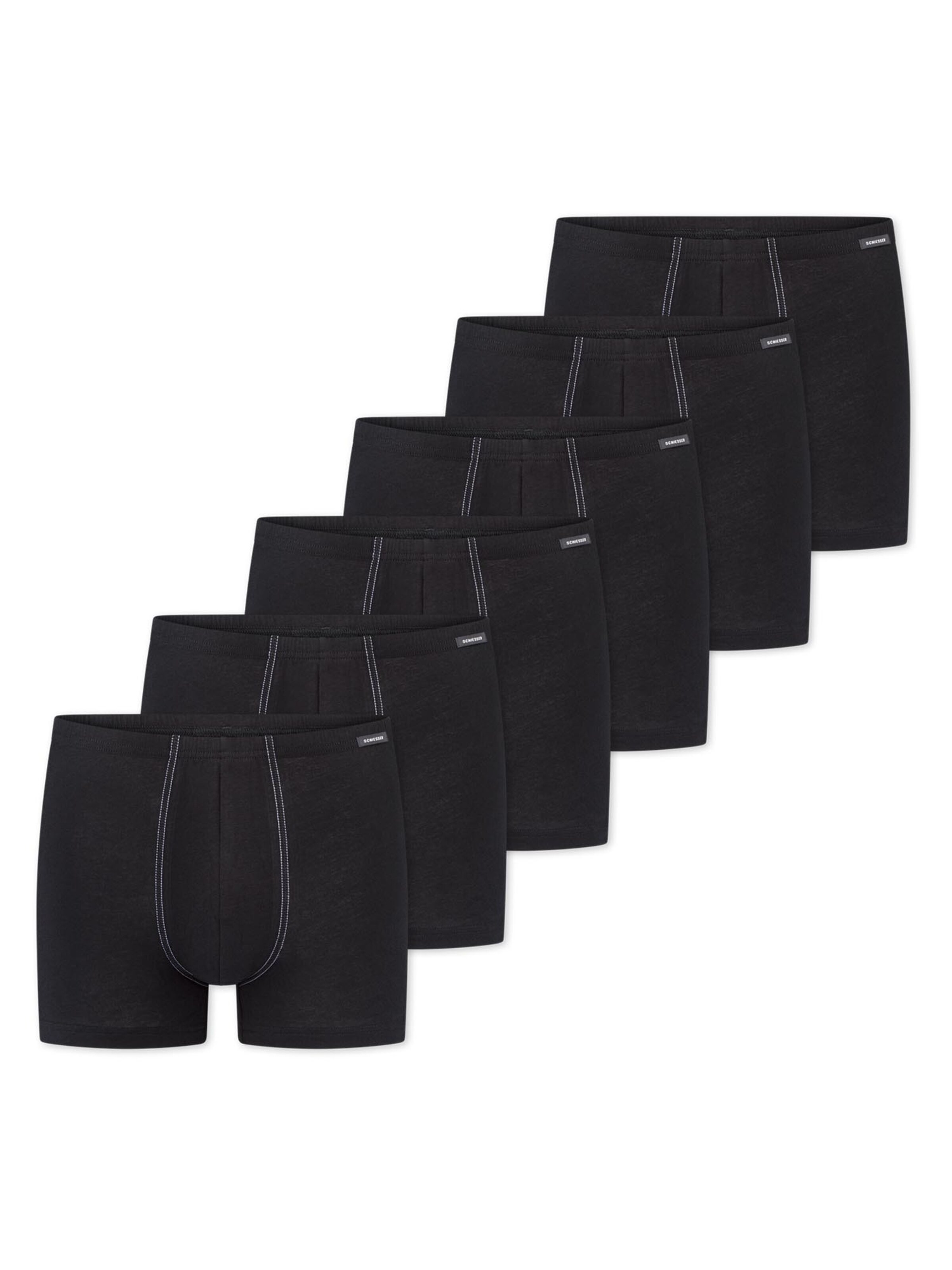 SCHIESSER Боксеры 'Cotton Essentials' в черном цвете
SCHIESSER Боксеры 'Cotton Essentials' в черном цвете