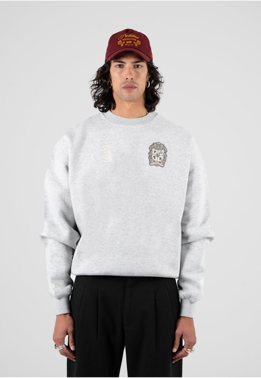 Толстовка PROHIBITED Sweatshirt, Grey Melange/Mottled Grey, Серый, Толстовка PROHIBITED Sweatshirt, Grey Melange/Mottled Grey
Толстовка PROHIBITED Sweatshirt, Grey Melange/Mottled Grey, Серый, Толстовка PROHIBITED Sweatshirt, Grey Melange/Mottled Grey