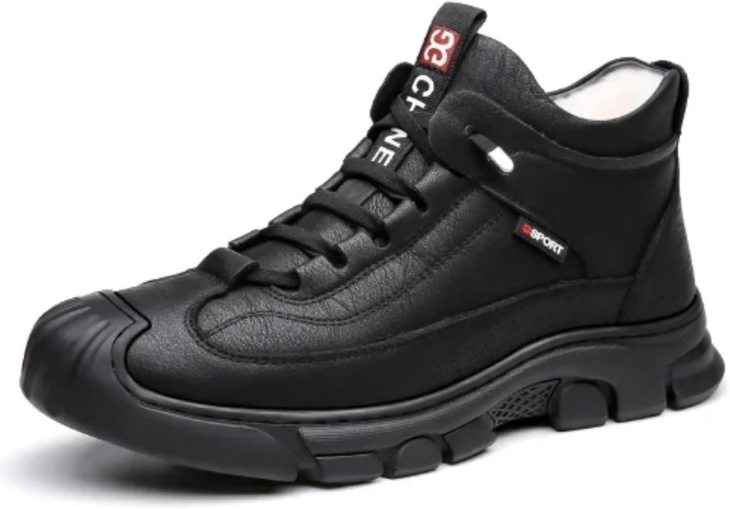 Мужские зимние ортопедические ботинки теплые противоскользящие снегоступы с меховой подкладкой, походные ботинки, повседневные водонепроницаемые туристические ботинки Kbowq, черный
Мужские зимние ортопедические ботинки теплые противоскользящие снегоступы с меховой подкладкой, походные ботинки, повседневные водонепроницаемые туристические ботинки Kbowq, черный