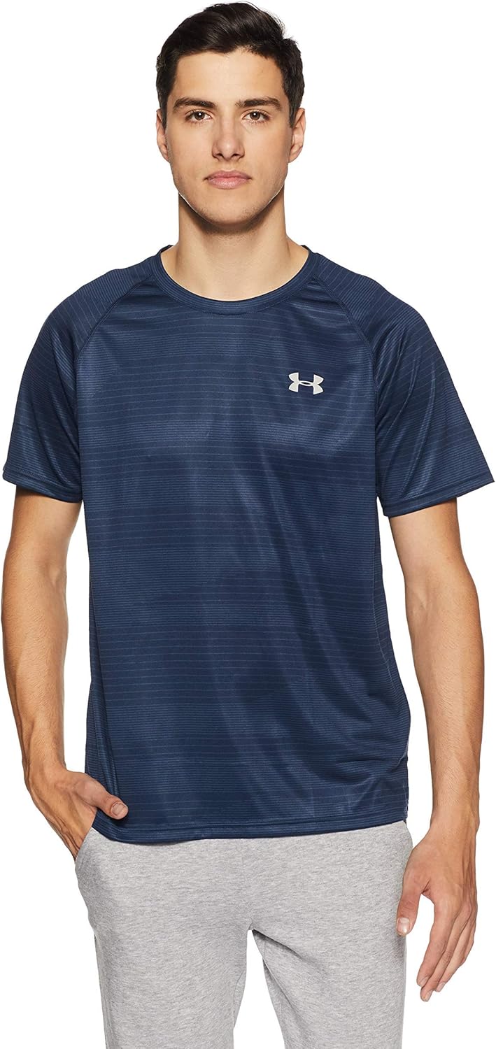 Футболка мужская Under Armour Tech Printed, короткий рукав, Academy Blue (408)/Tin, Синий, Футболка мужская Under Armour Tech Printed, короткий рукав, Academy Blue (408)/Tin
Футболка мужская Under Armour Tech Printed, короткий рукав, Academy Blue (408)/Tin, Синий, Футболка мужская Under Armour Tech Printed, короткий рукав, Academy Blue (408)/Tin