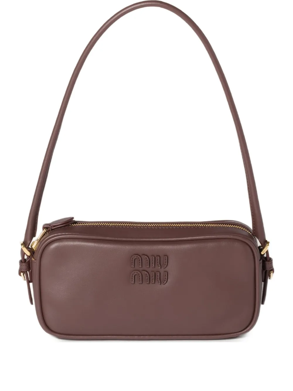 Мини-сумка из кожи Miu Miu, коричневый
Мини-сумка из кожи Miu Miu, коричневый