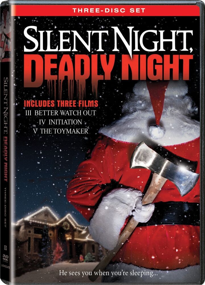 Диск DVD Silent Night Deadly Night Collection
Диск DVD Silent Night Deadly Night Collection