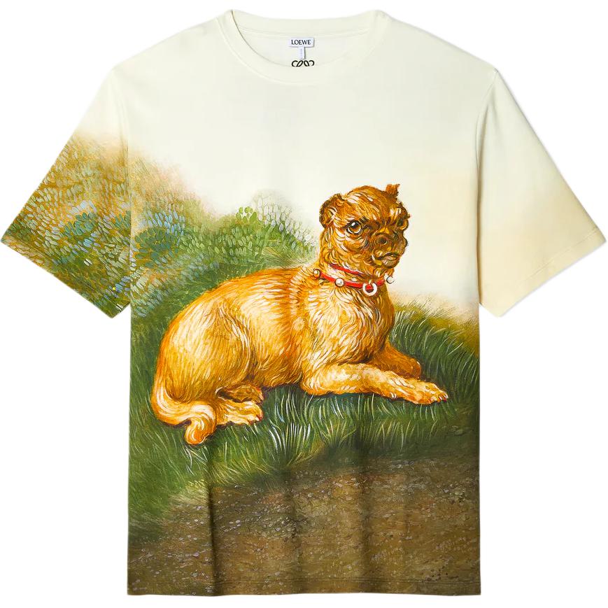 Футболка с принтом Brussels Griffon LOEWE, мультиколор
Футболка с принтом Brussels Griffon LOEWE, мультиколор