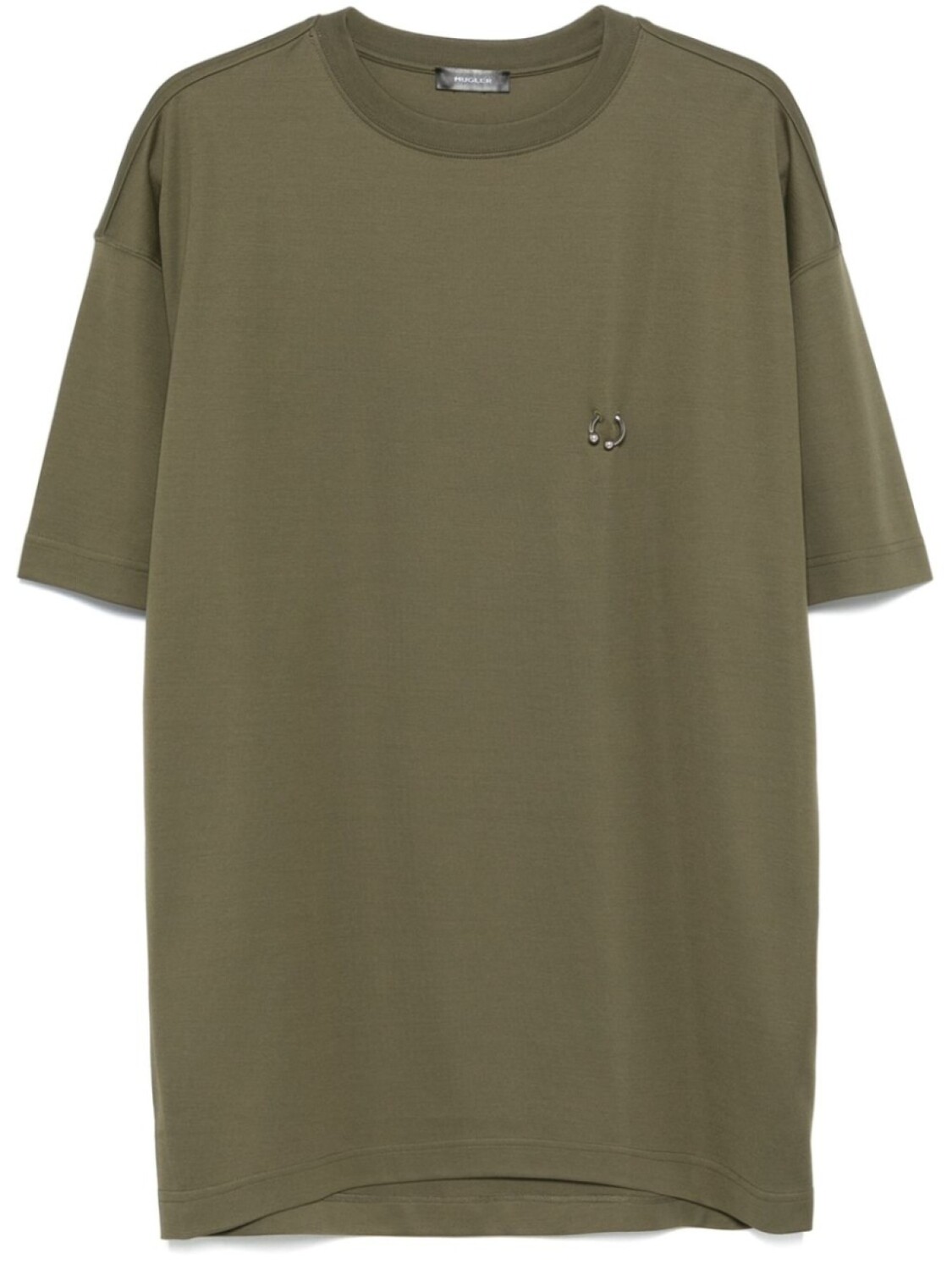 Футболка с пирсингом Mugler, зеленый
Футболка с пирсингом Mugler, зеленый