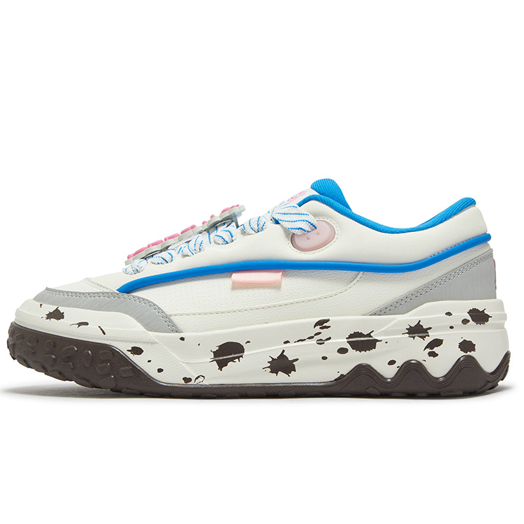 361° Нескользящие износостойкие низкие кроссовки для скейтбординга, мужские, белые, лазерно-синие
361° Нескользящие износостойкие низкие кроссовки для скейтбординга, мужские, белые, лазерно-синие