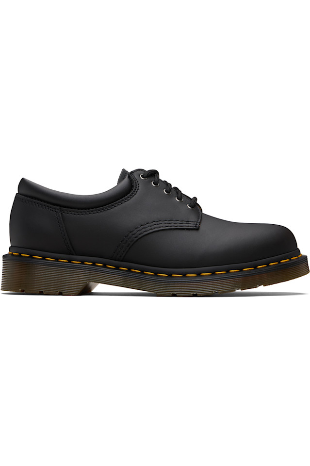 Dr. Martens Черные повседневные дерби из кожи наппа 8053
Dr. Martens Черные повседневные дерби из кожи наппа 8053