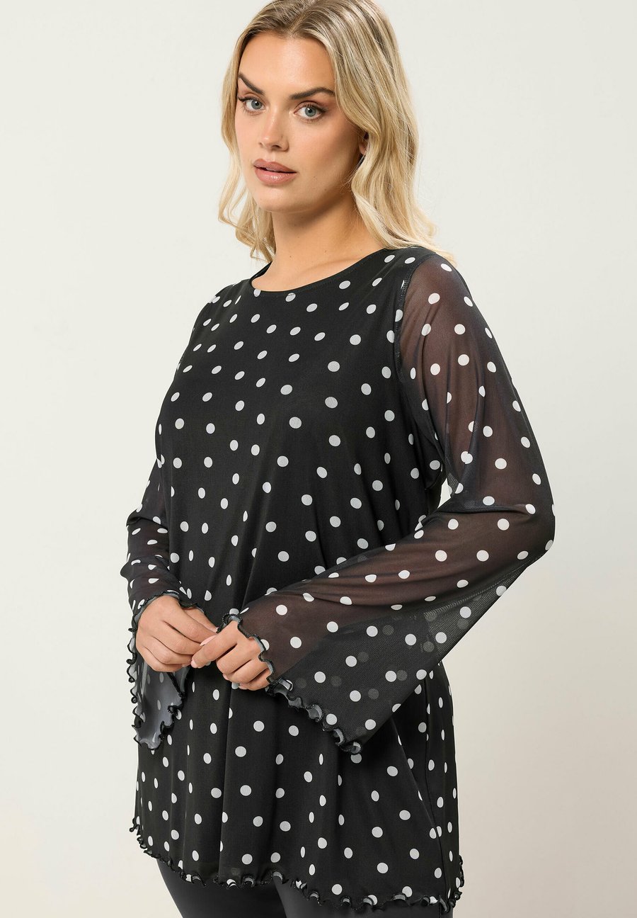 Блуза Yours Clothing CASUAL , Black/Anthracite
Блуза Yours Clothing CASUAL , Black/Anthracite