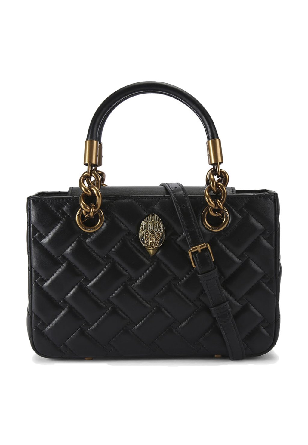 Сумка SQUARE KENSINGTON Kurt Geiger London, черный 
Сумка SQUARE KENSINGTON Kurt Geiger London, черный