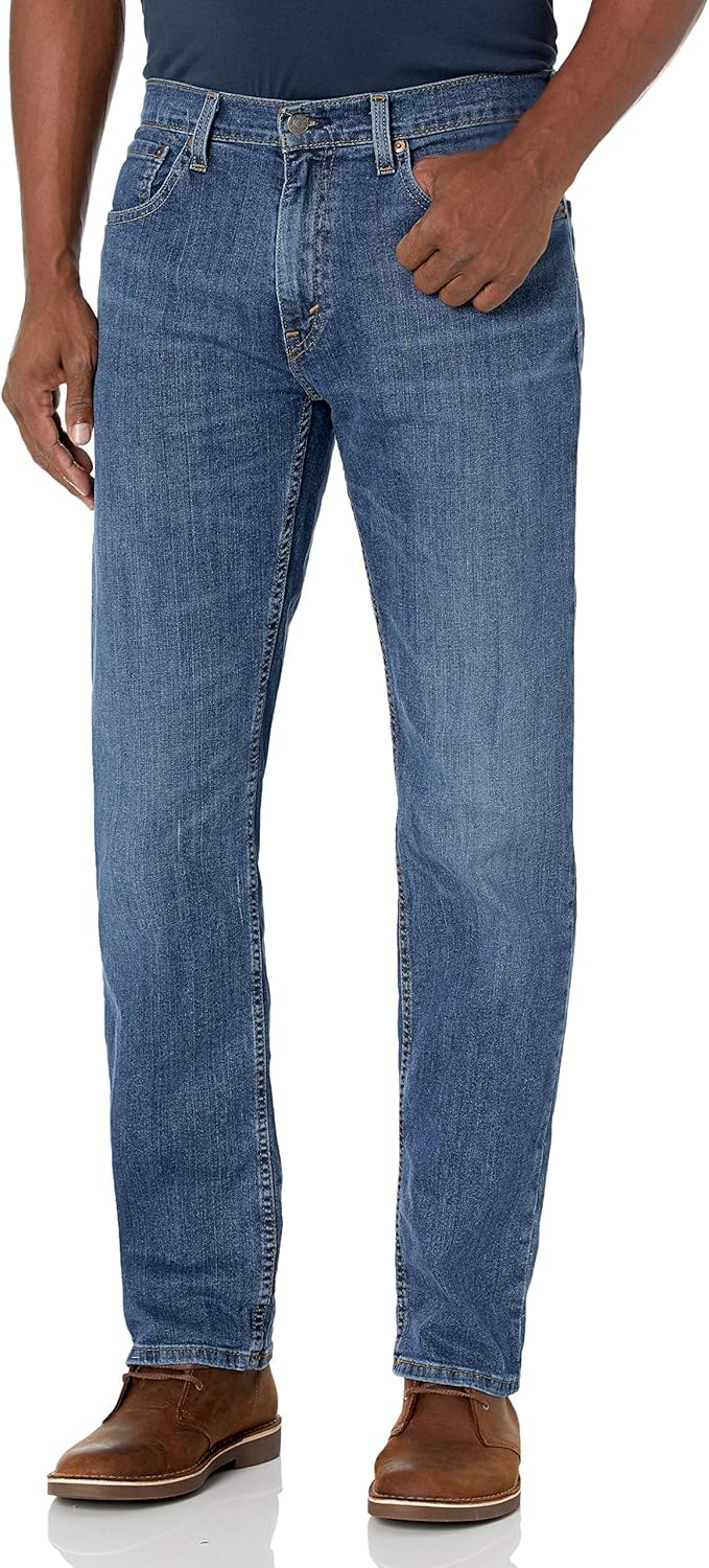 Levi's мужские прямые, Stretch Steely Blue
Levi's мужские прямые, Stretch Steely Blue