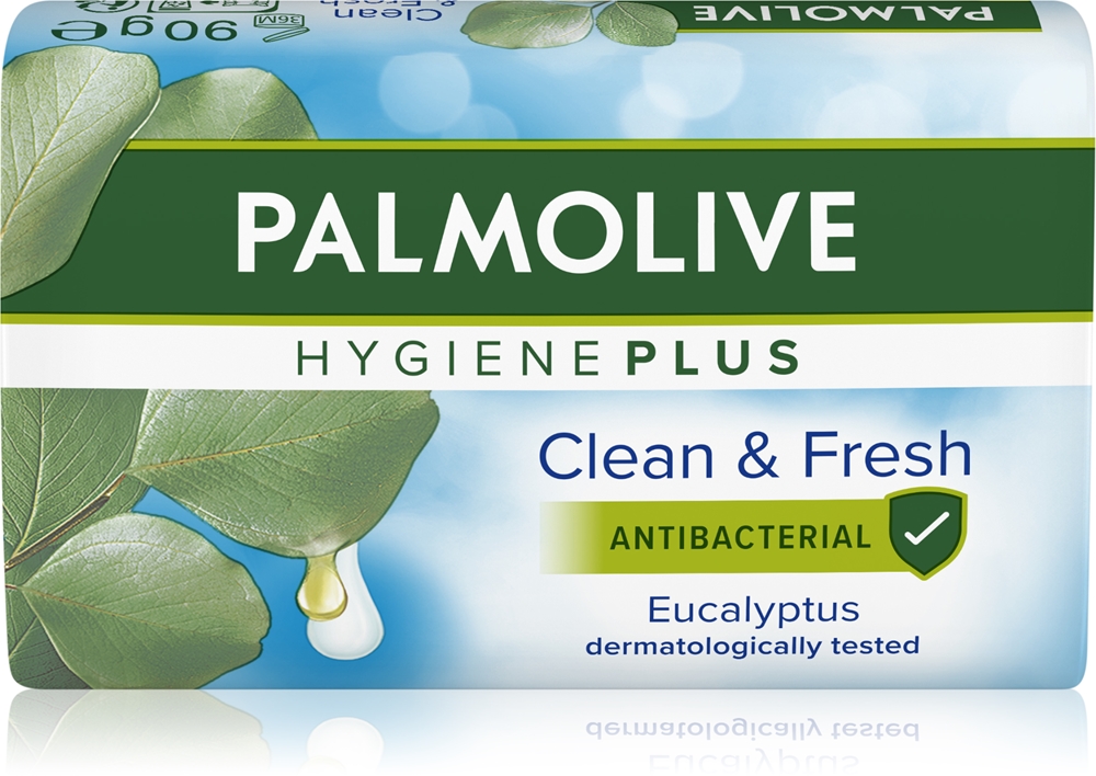 Кусковое мыло Hygiene Plus с эвкалиптом Palmolive, 90 гр
Кусковое мыло Hygiene Plus с эвкалиптом Palmolive, 90 гр