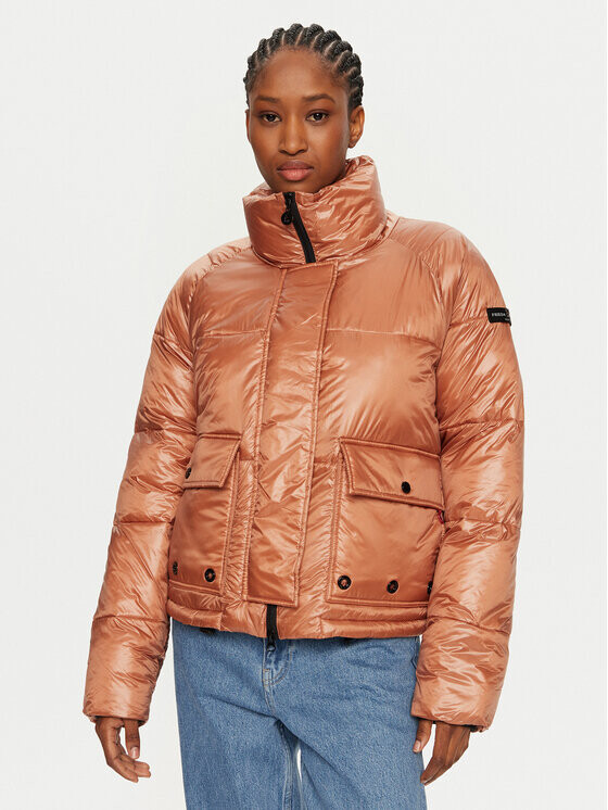 Пуховик стандартного кроя Frieda & Freddies, коричневый
Пуховик стандартного кроя Frieda & Freddies, коричневый